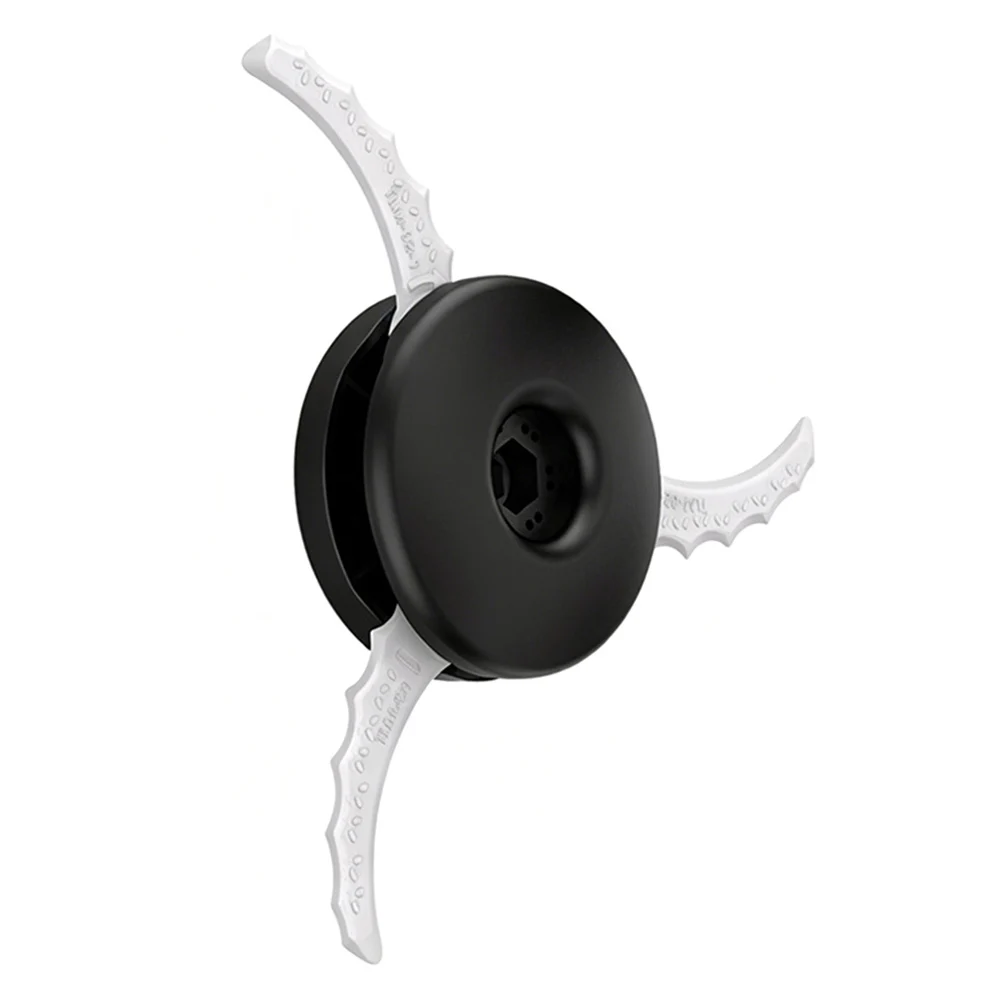 Efficient Lawn Trimmer Part Trimmer Accessories Garden Trimmer Part Black White Lawn Mower Head High Performance Design
