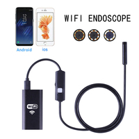 Endoscope Camera 8mm Wireless Endoscope 2.0 MP HD Borescope Rigid Snake Cable for iPhone Android Samsung Huawei Tablet PC