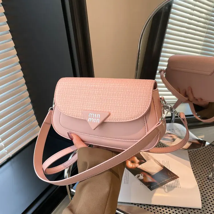 

High-end Color Matching Portable Small Square Bag 2026 New Fashion Women's Bag Versatile Commuter Shoulder Messenger Bag