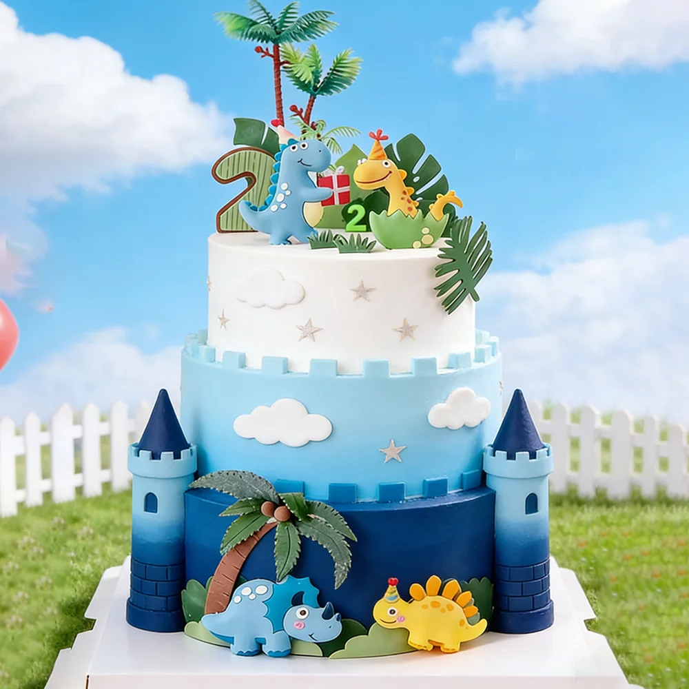 Dinosaur Cake Toppe…