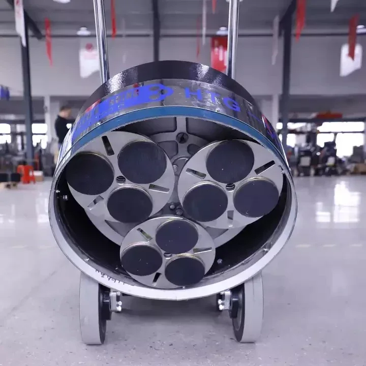 HTG-550 Planetary Concrete Floor Grinding Grinder Machines For Sale