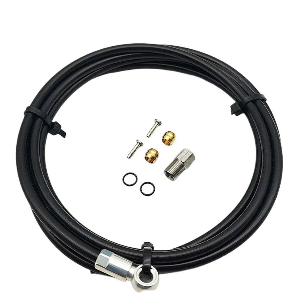 200CM Brake Oil Set Length 2000mm Rubber And Material Set Options Available Three Layers High Pressure Hose  200CM