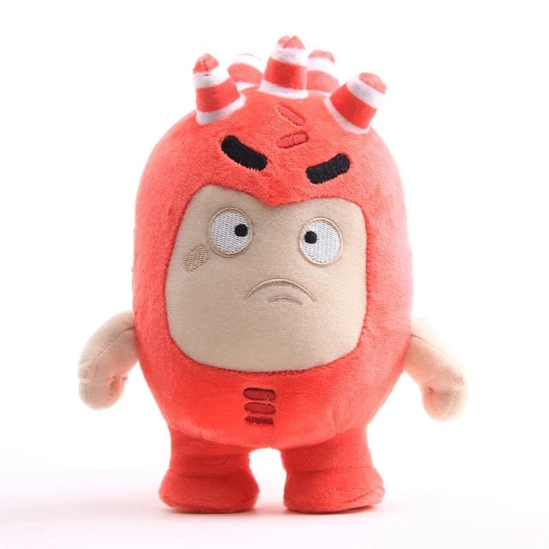 Anime Oddbods Cartoon Game Plush Toys Cute Soft Fuse Pogo Bubbles Slick Zeke Jeff Plush Doll Toys For Kids Christmas Gift 15cm