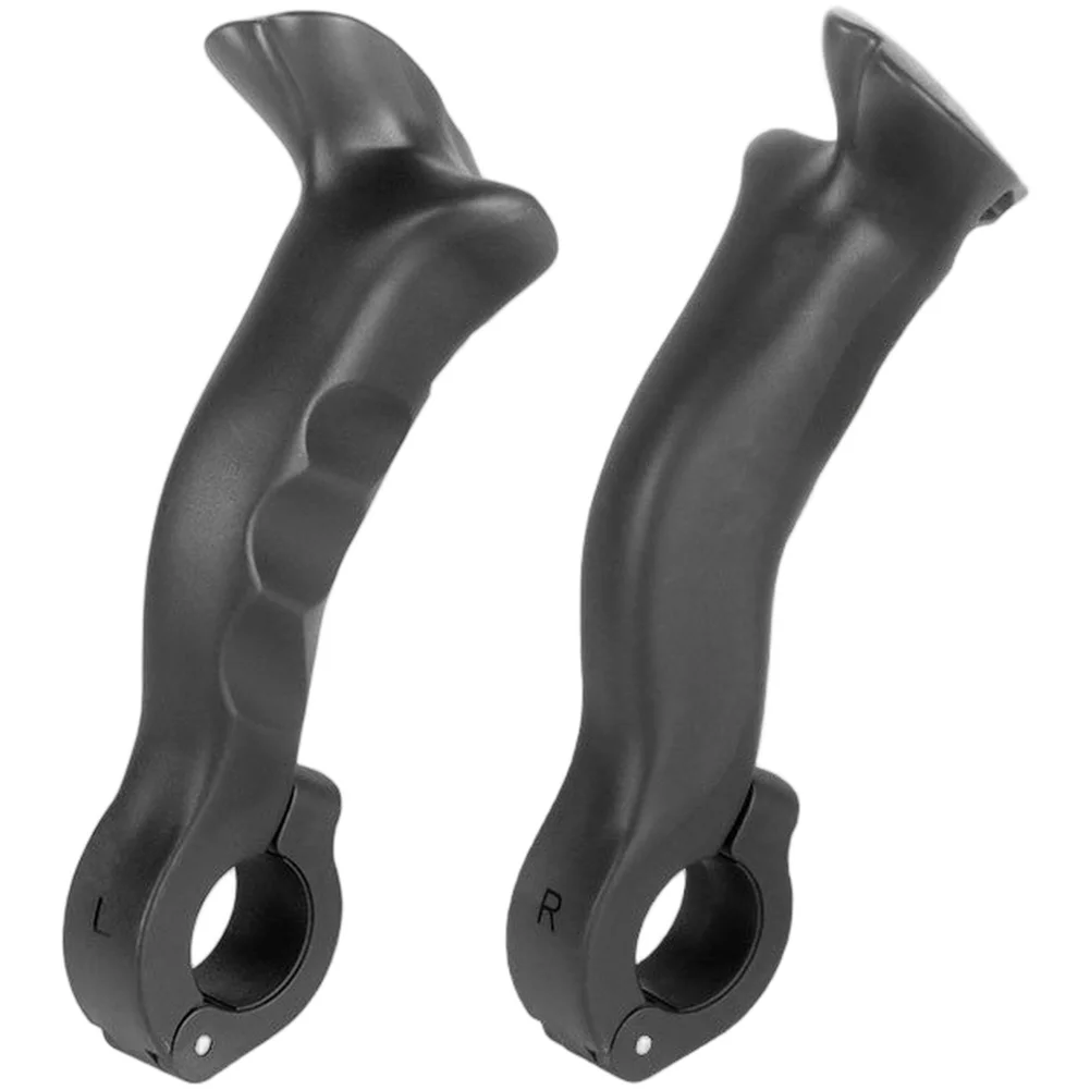 

Ergonomic Bike Accessories Mountain Bike Grips Black Nylon Handlebar Grips Cycling Reduces Muscle Fatigue Wide Compatibility