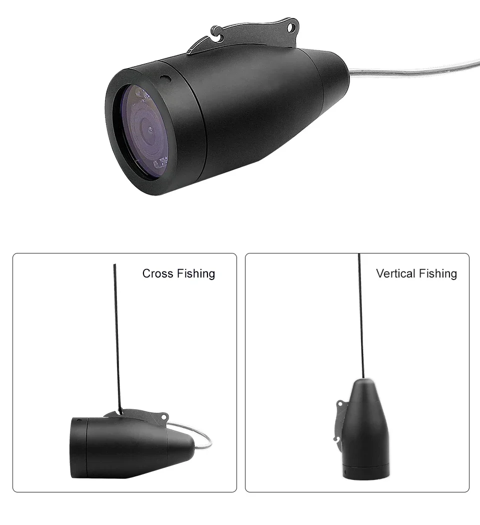 Caméra sous-marine HD Vision Fish Finder, capteur d'imagerie CMOS, haute qualité, 7 pouces