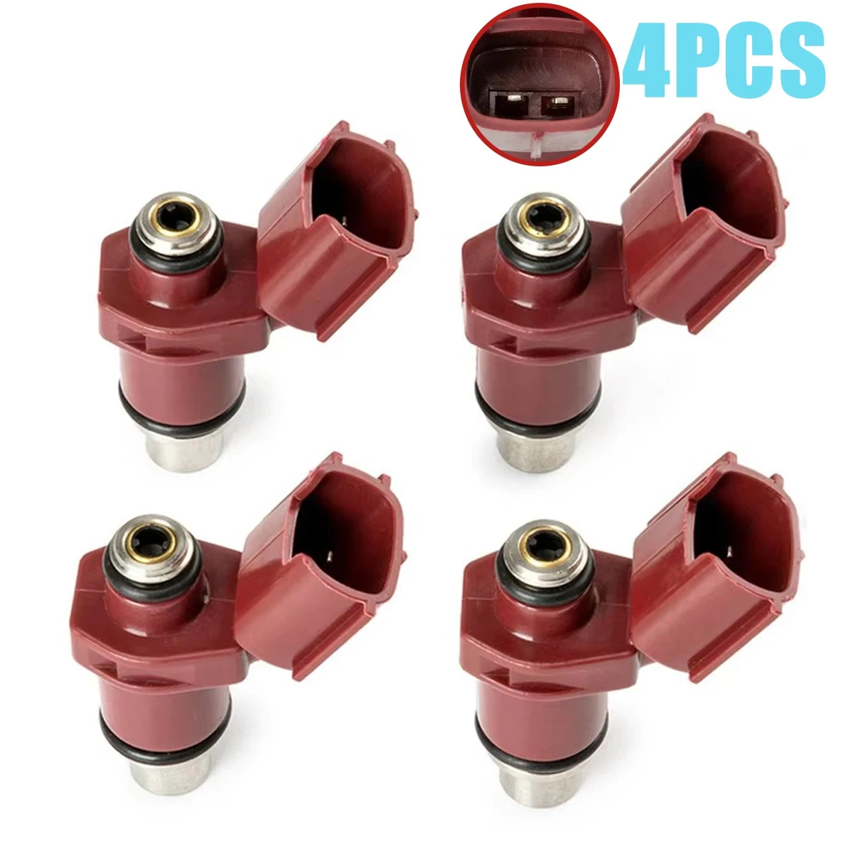 

Оригинальный 4 шт. топливная форсунка 6d8-13761-00-00 для подвесного двигателя Yamaha 80 Bel 75-90hp, 4-тактная замена 6d8-13761-00 6d 8137610000