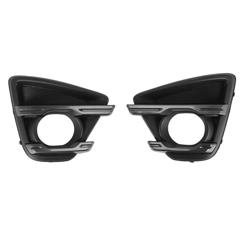 AB98-For Mazda CX-5 CX5 2015 2016 2017 Fog Light Lens Cover Front Bumper Fog Lamp Fame Decoration Car Stying
