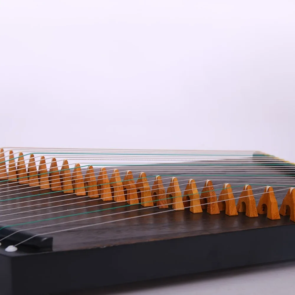 Portable Mini Guzheng 21 Strings Wood Chinese Zither Traditional Guqin Professional Finger Pick Stringed Instruments Accessories