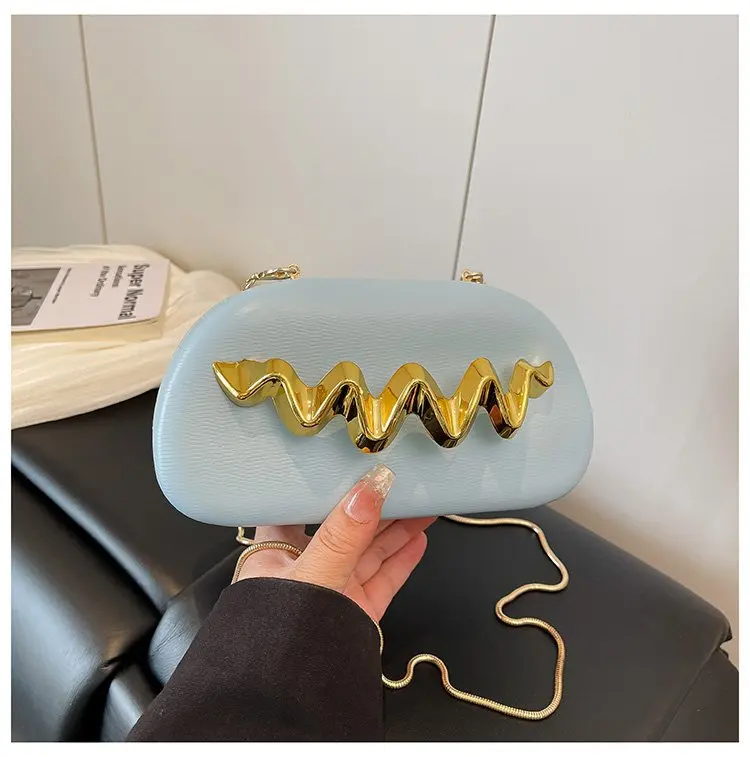 

Новая женская вечерняя сумка уникального дизайна - трансграничная евро-американская тенденция, сумка через плечо с цепочкой-клатчем для телефона