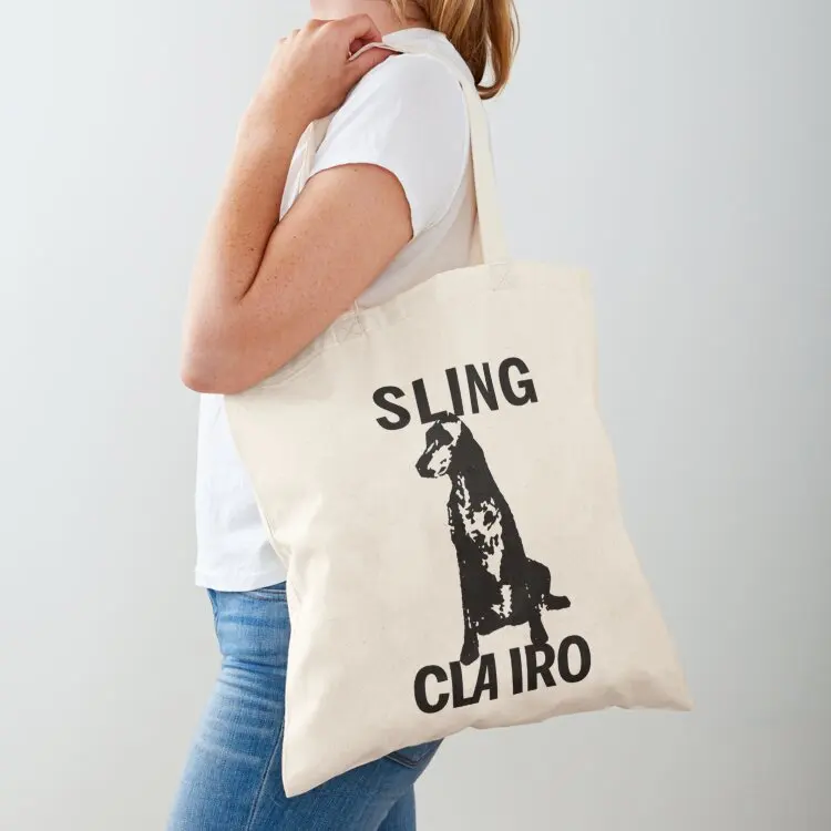 

Sling Clairo Dog Tote Bag personalized tote bag Handbags foldable reusable bag Canvas stote