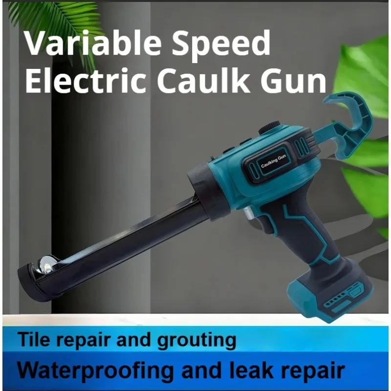 Convenient Cordless Caulking Glue Gun Portable Variable Speed Anti-Drip Sealant Gun Tile Repair Door Window Joint Sealing Tool