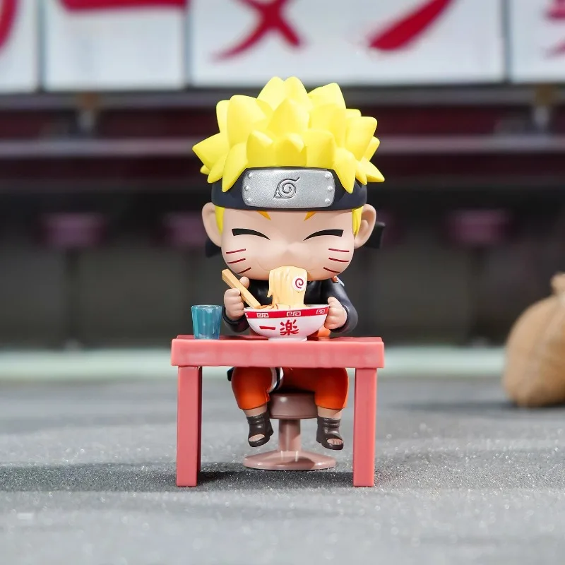 

Naruto Naruto Lamian Noodles theme blind box tide play creative desktop ornaments gift Sasuke KINOMOTO SAKURA Uchiha Itachi.