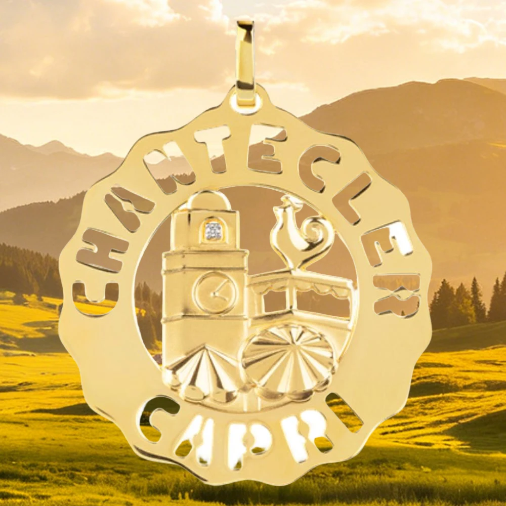 

Универсальное роскошное колье Chanteclers 2026 из серебра 925 пробы с позолотой, премиум-класса, подходит ко всему