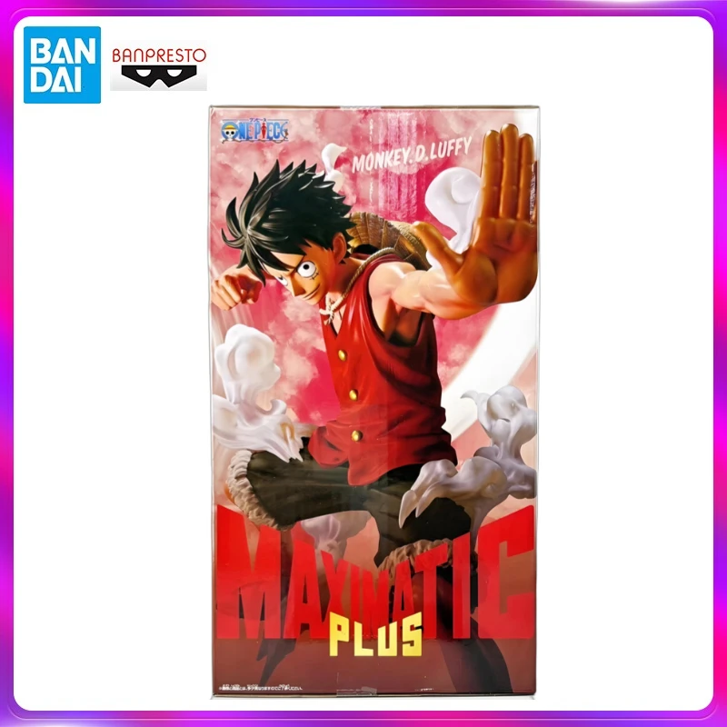 

Bandai In Stock Banpresto MAXIMATIC PLUS Anime One Piece Luffy Original Action Figure Model Toy Collection Birthday Gift TT