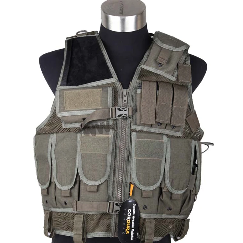 

Emersongear Tactical Vest V10 Plate Carrier Protective Gear Body Guard Armor Airsoft Hunting Shooting Combat Nylon SG