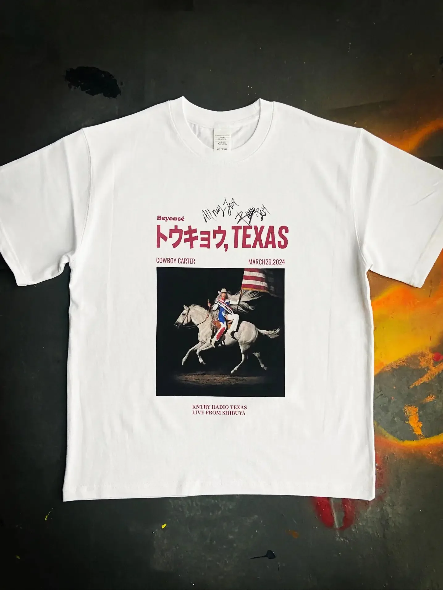 

Beyonce Same Cowboy Carter Album Print T-Shirts Woman‘s Short Sleeve Fans Gift High Quality 100%Cotton Hip Hop Street Tops