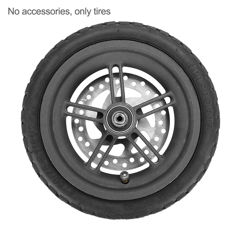 Neumático todoterreno para patinete eléctrico, rueda sin cámara de 8 1/2X2, 50/75-6,1, para Xiaomi M365, accesorios de bricolaje