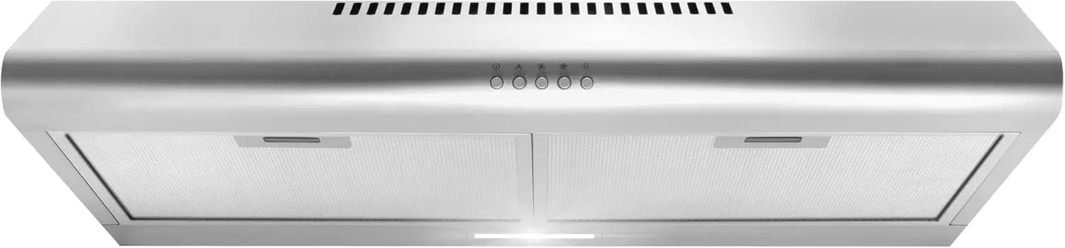 

COSMO COS-5MU30 30 in. Under Cabinet Range Hood Ductless Convertible Duct, Slim Kitchen Stove Vent with, 3 Speed Exhaust Fan, Re