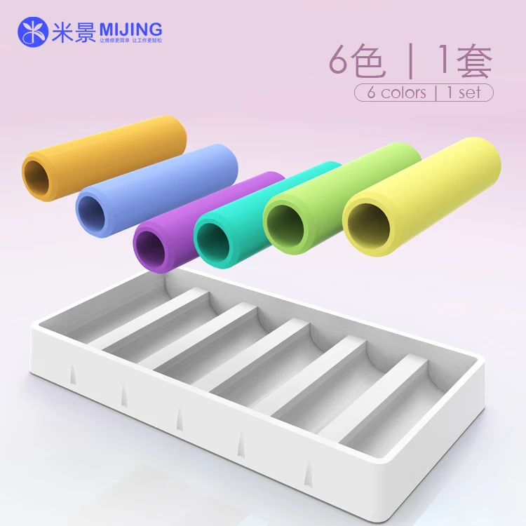 6Pcs/set Carving knife handle sponge Soft Sponge non-slip Foam Grips Cover Increase the grip comfort of the handle