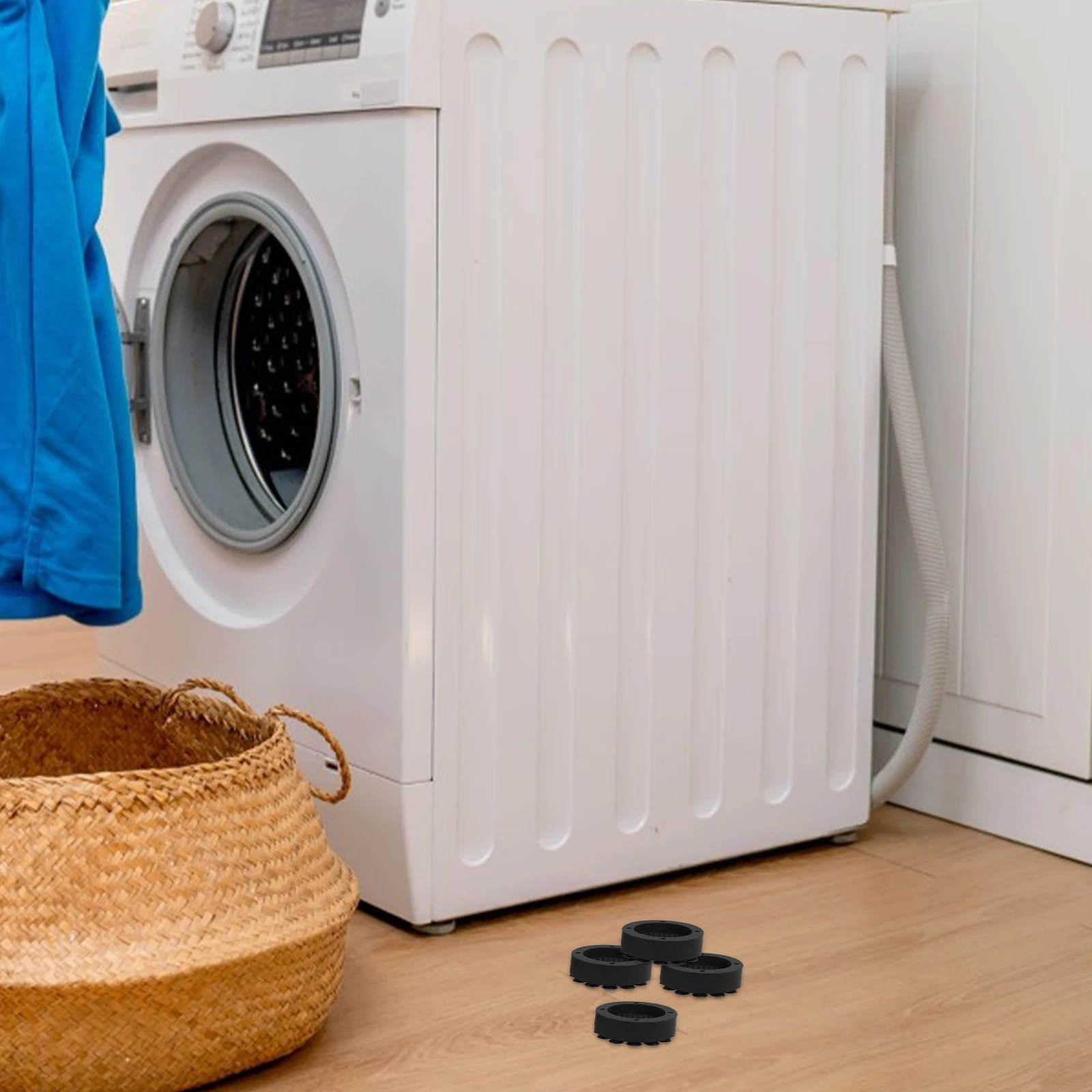 

4Pcs Washing Machine Foot Pads Anti Vibration Shockproof Stabilizer for Home Appliances Furniture Non Slip Mat for Table