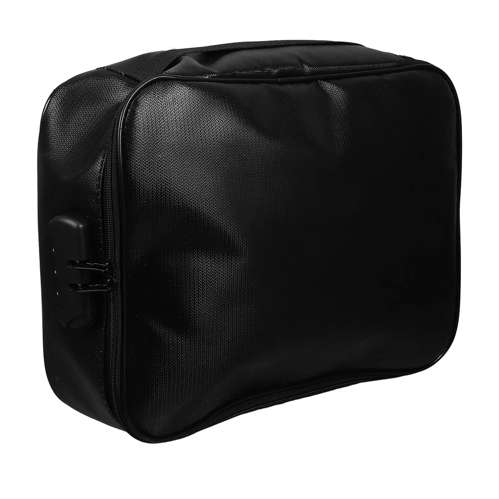 

Fireproof Document Bag Multi Layer Organizer Password Lock Travel File Storage Pouch Secure Important Document Holder