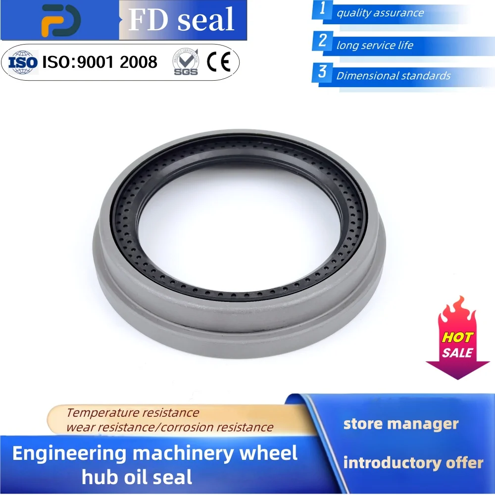 NBR Shaft Seal 88.9*122.987*22.936mm 35066 Tractor Wheel Hub Oil Seal SCOT1 Engineering Machinery Parts Maintenance Tool