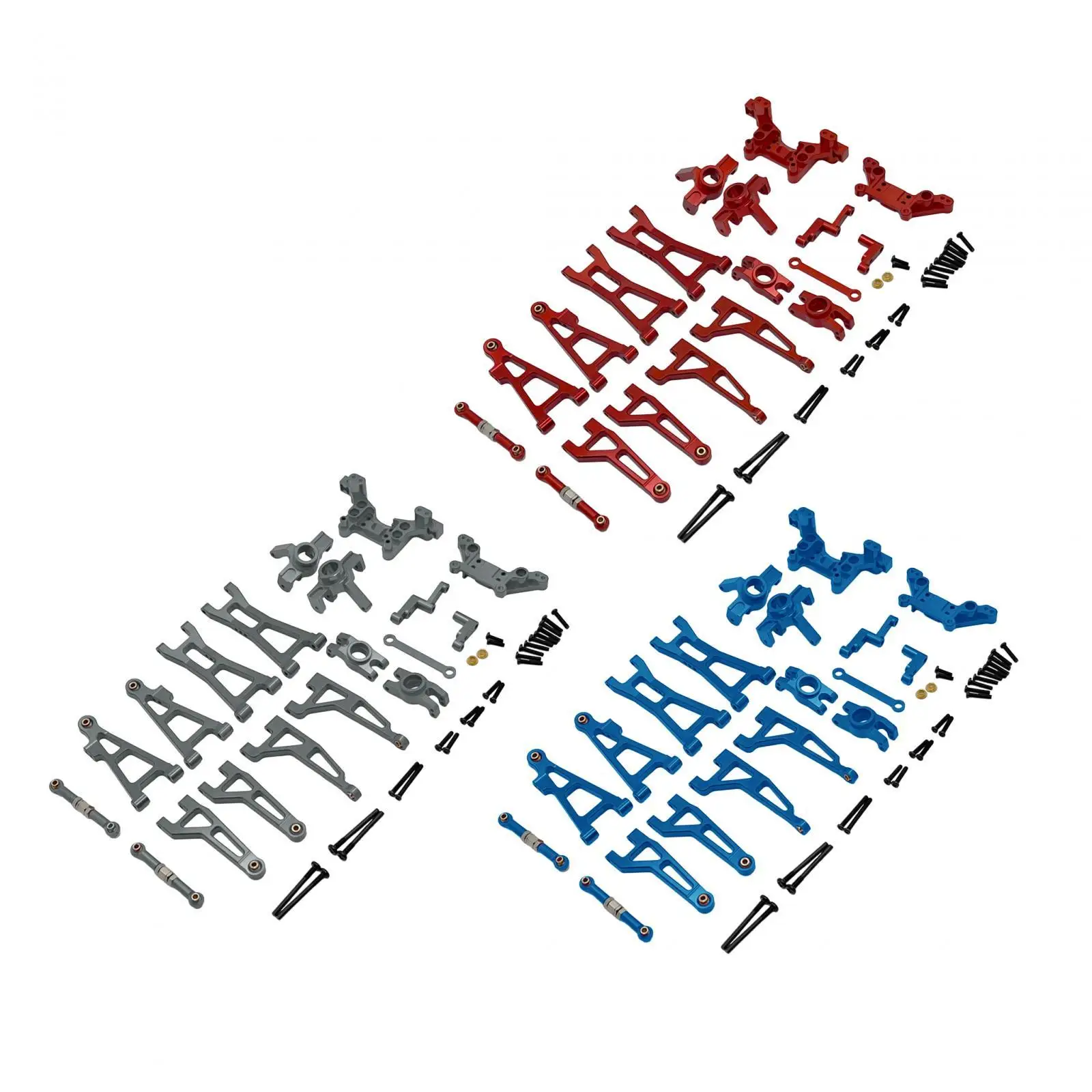 Amortisseur avant et arrière en métal pour voitures RC, pièces de rechange pour H16 1/16 16207 16208 16209, accessoires de bricolage, 16210