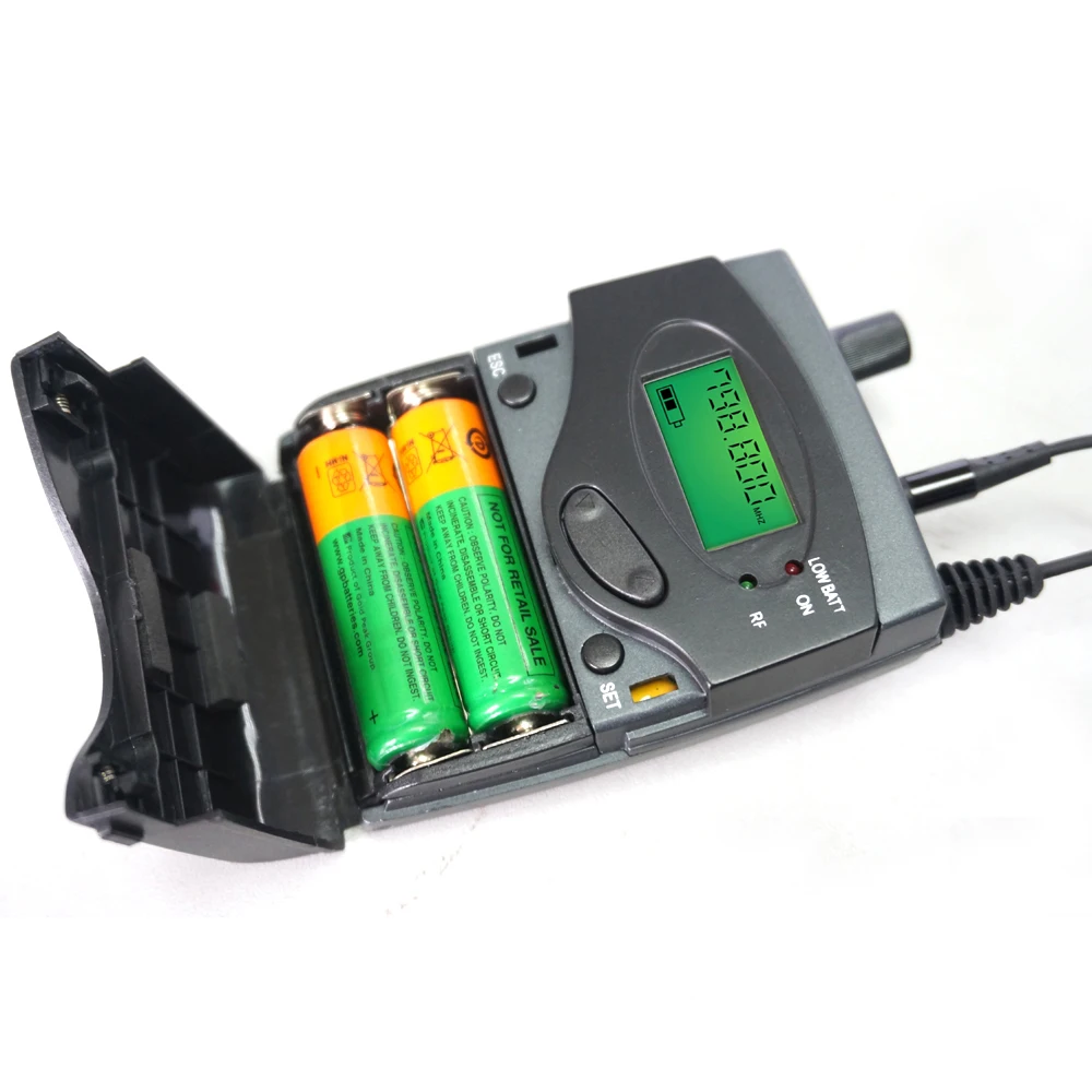 Leicozic SR510 في الأذن رصد نظام لاسلكي المرحلة Inear رصد معدات الصوت المهنية مرحلة العودة للمغني