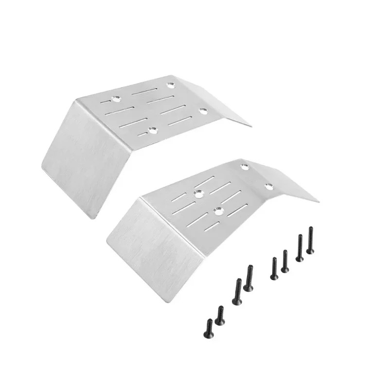 Stainless steel front and rear chassis guards for ARRMA 1/10 2WD Gorgon Monster Truck