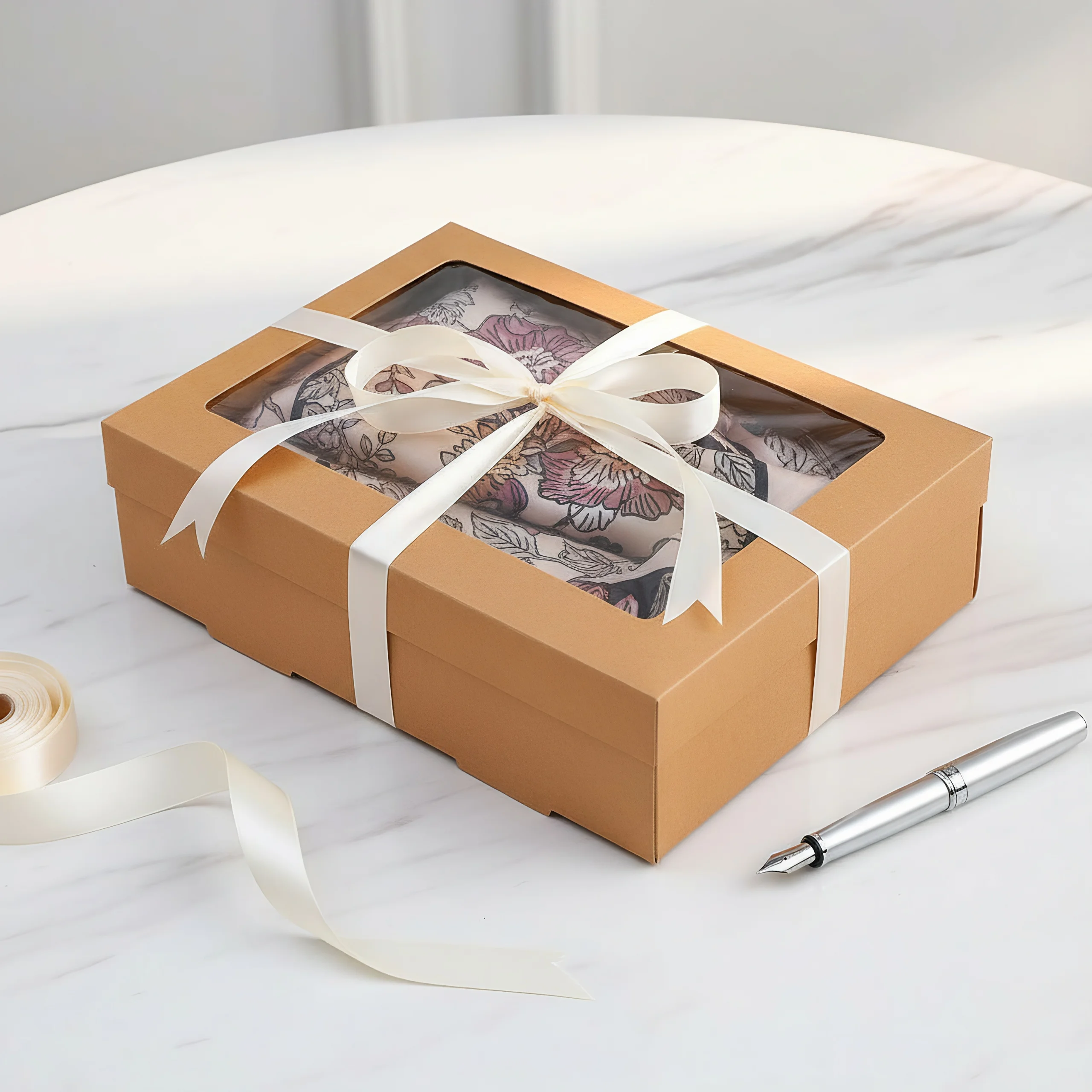 

Picnic Party Food Box, Large & Lightweight for Groups. 46cm, Disposable, Easy to Carry