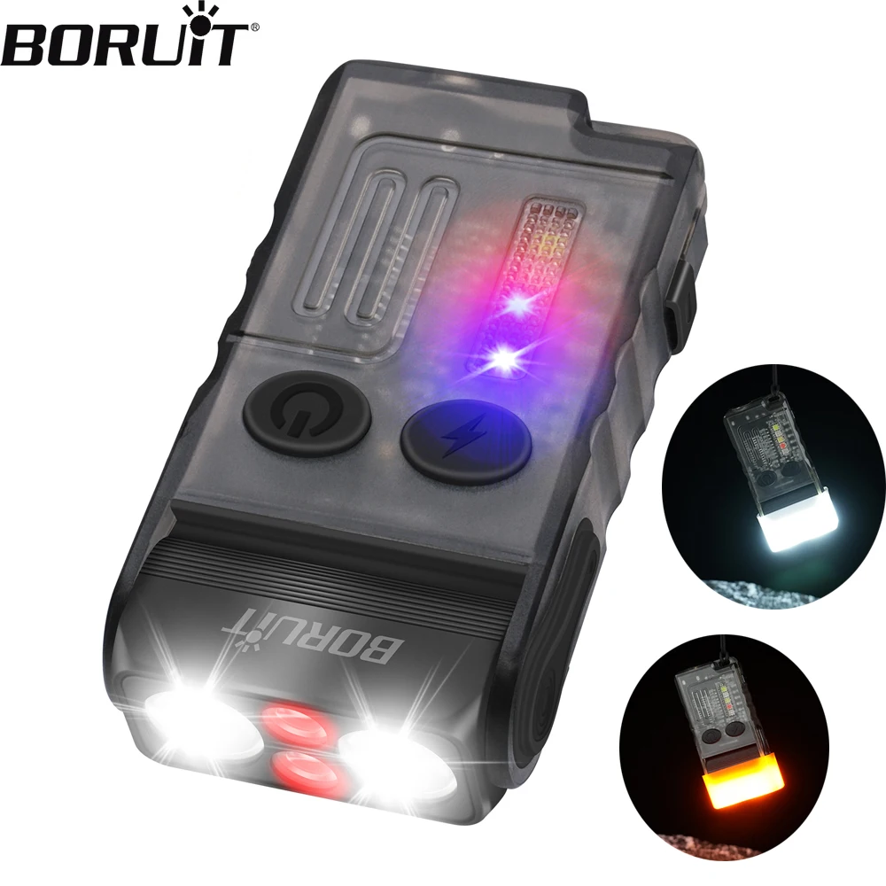 BORUiT V20 EDC брелок-фонарик портативный