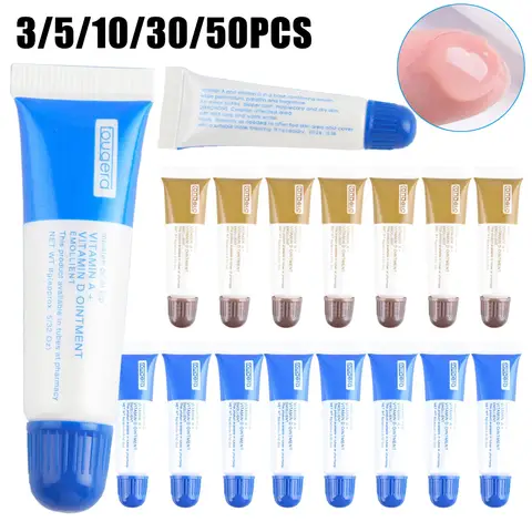50/30/10/5pcs 문신 비타민 A D 문신 애프터 케어 크림 젤 치유 피부 안티 흉터 보존 색상 PMU 케어 문신 액세서리