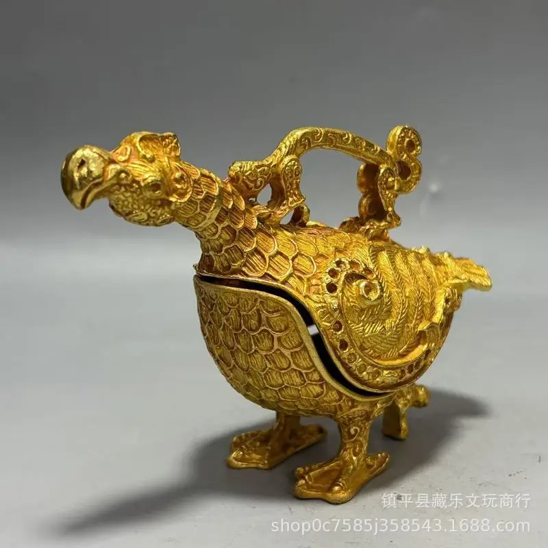 Zhao Qingniao Zun Qingshanxi Spring and Autumn Museum wine vessel, migratory bird ornaments, business products