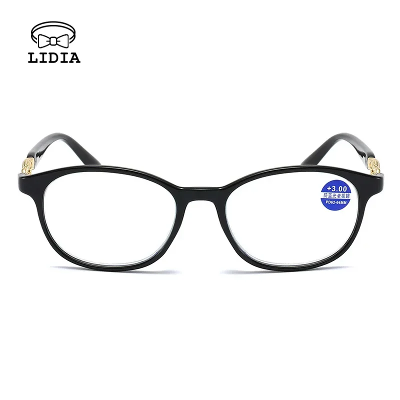 

Male Female Classic Full Frame Anti-blue Reading Glasses Lady Stylish Readers Glasses Diopter +1.0 To +4.0 Eyeglasses