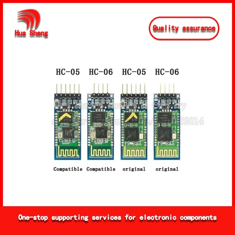 Беспроводной Bluetooth-трансивер HC-05 HC-06 HC06 RF, модуль-преобразователь RS232/TTL в UART и адаптер для Arduino