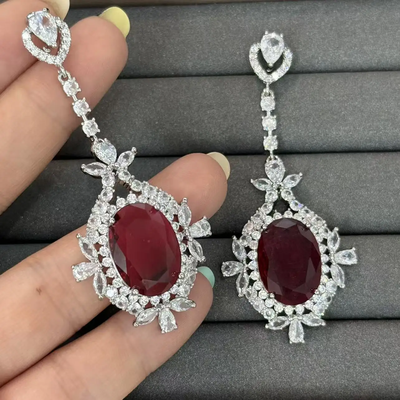 cubic-zirconia-large-oval-teardrop-earrings-for-women-elegant-jewelry-purple-red-dangle-earrings-dinner-party-gala-event-gift