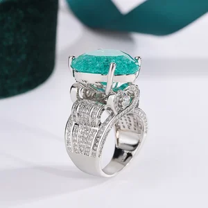 10 Main Sales Emerald Ring - №8