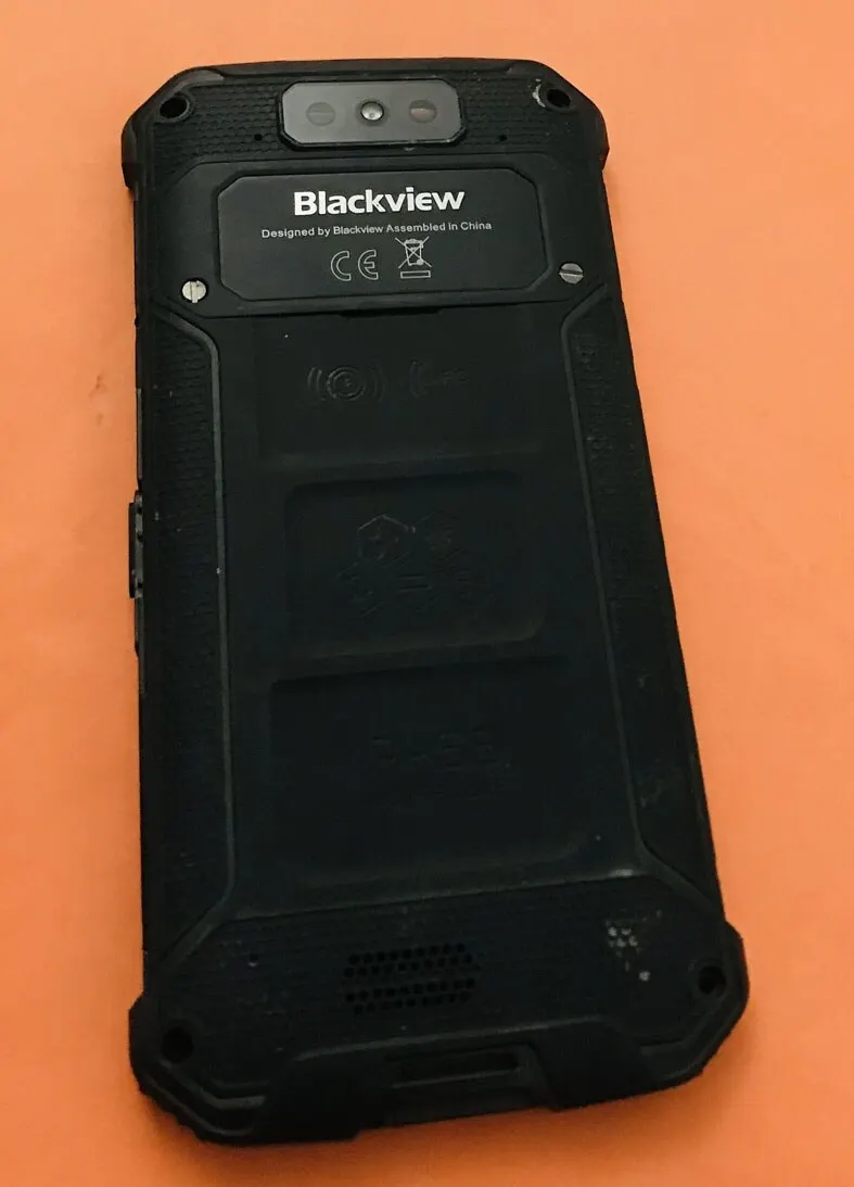 Original back frame case + camera Glass + Mic for Blackview bv9500 plus Helio p70 octa core