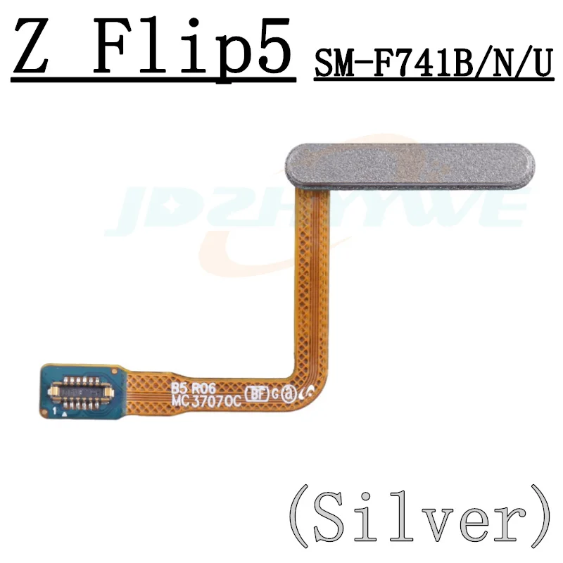 

Touch ID Scanner Home Button Fingerprint Sensor Flex Cable For Samsung Z Flip5 Flip6 Flip 5 6 F731 F741 Phone Parts