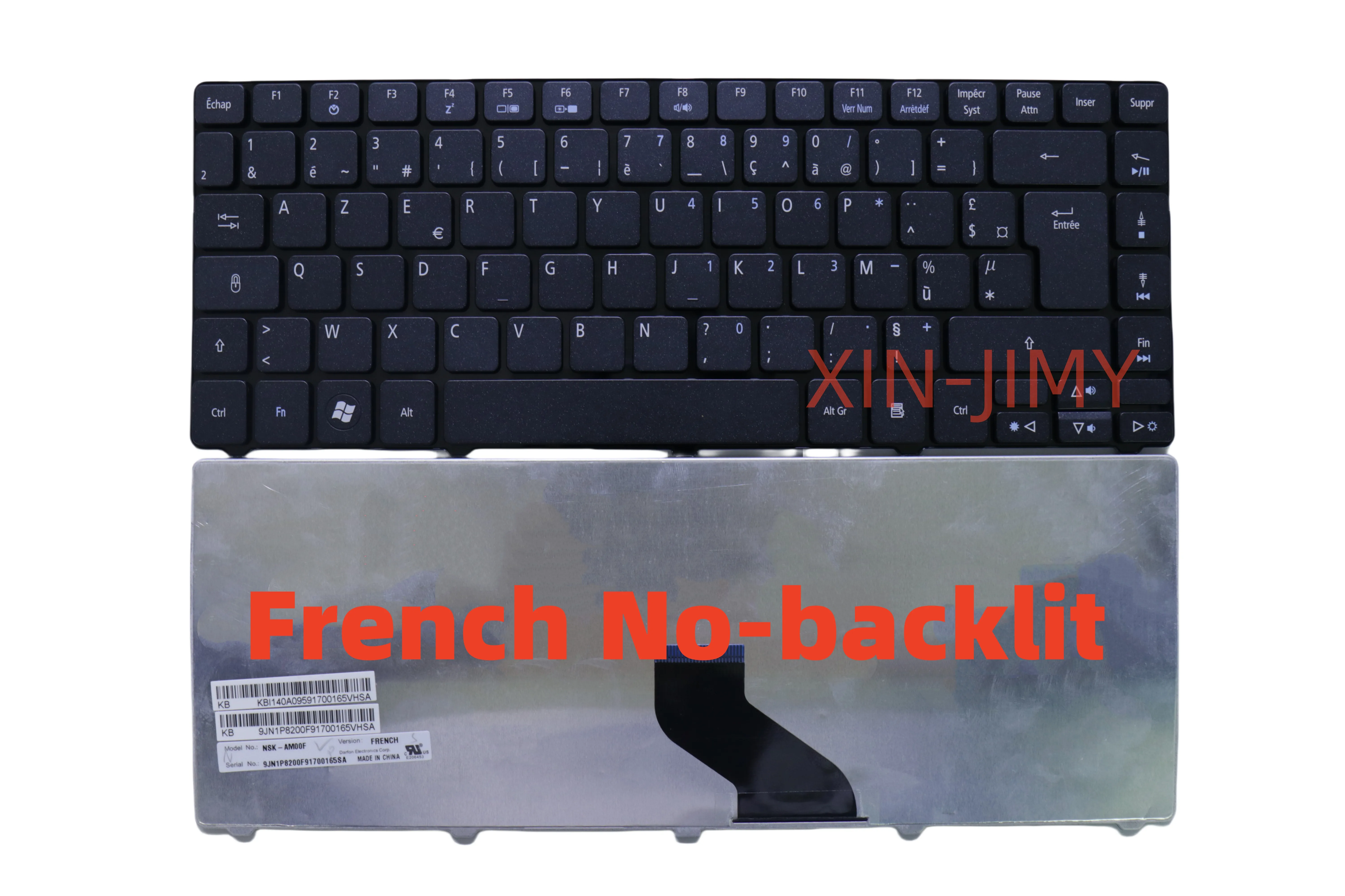 

French black Laptop Keyboard For Acer Aspire 3810 4810T 6 4736G 4740 4741 4741G 4750G without backlit