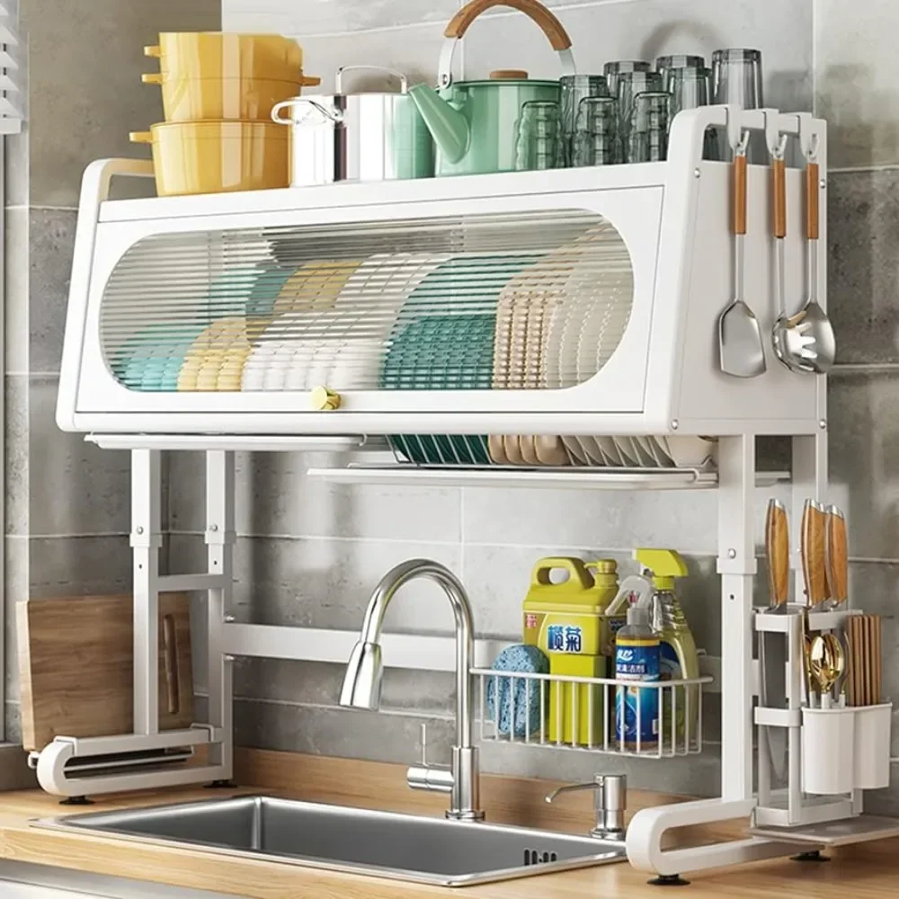 

Wercome Over The Sink Dish Drying Rack 3 Tier Large Kitchen Sink Shlef Dish Rack Over The Counter