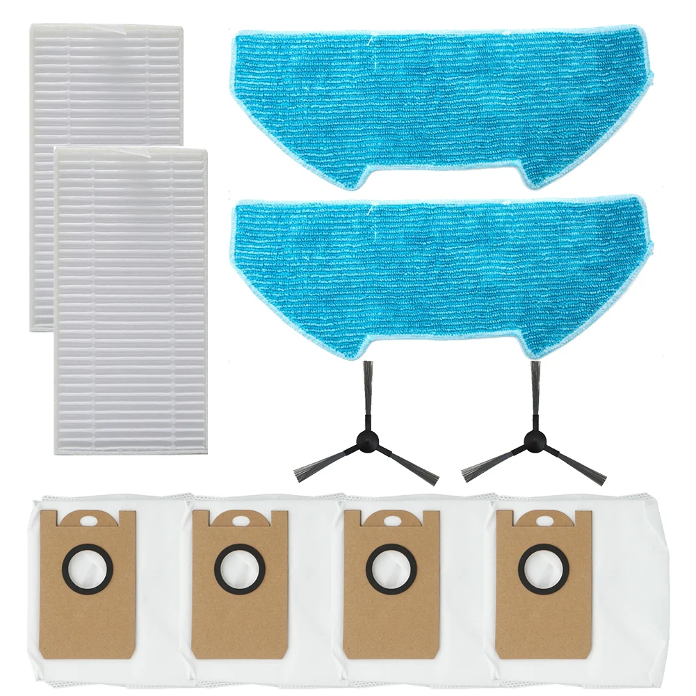 

Dust Bag Kit Robot Vacuum Filter Floor Maintenance Convenient Dust Bags Effective Mop Cloths High-quality Filter Set
