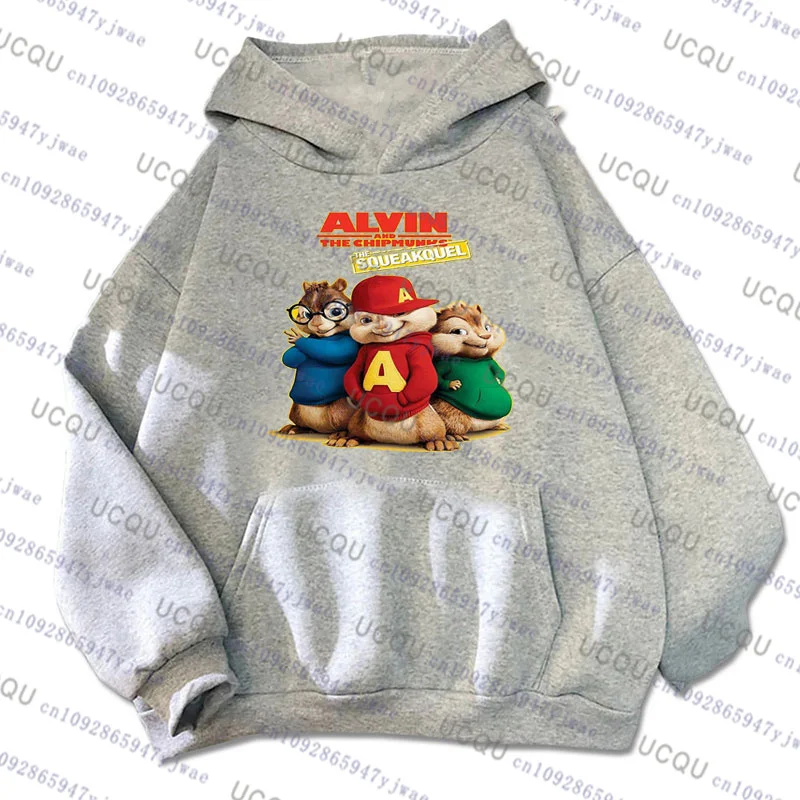 ألفين والسنجاب مقنعين الخريف الشتاء أزياء للجنسين الرياضة مقنعين ألفين السنجاب هالوين تأثيري الاطفال مقنعين البلوفرات