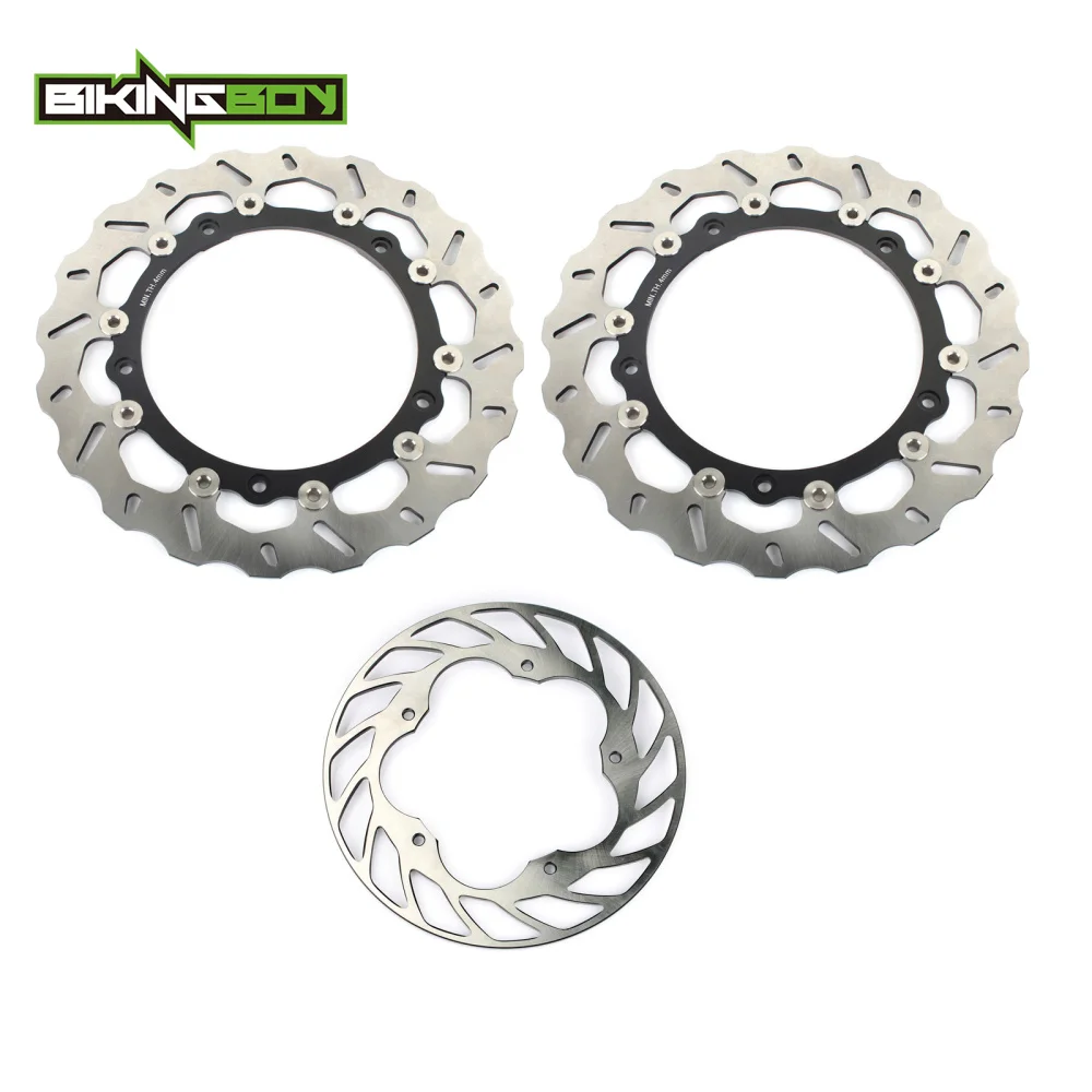 BIKINGBOY For BMW S1000RR S 1000 RR 08 09 10 11 12 13 14 15 16 17 18 19 20 21 S1000R 14-21 Front Rear Brake Discs Disks Rotors