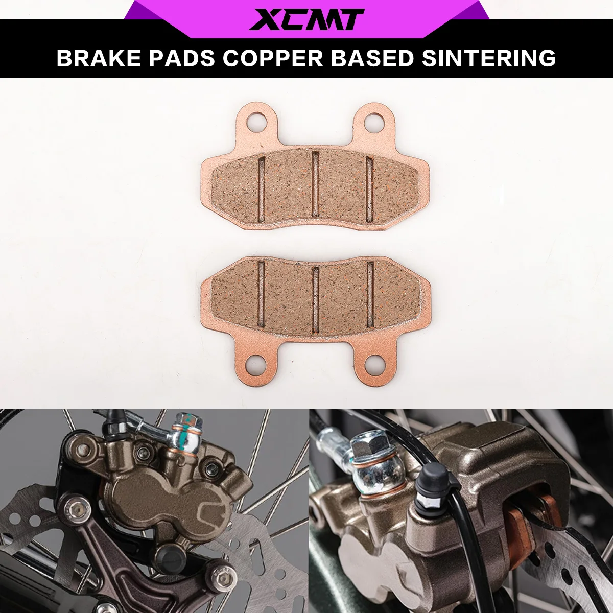 AliExpress XCMT For Sur-Ron Surron Ultra Bee Parts Electric Bike Motorcycle Front And Rear Brake Pads OEM Original Copper Based Sintering Enduro