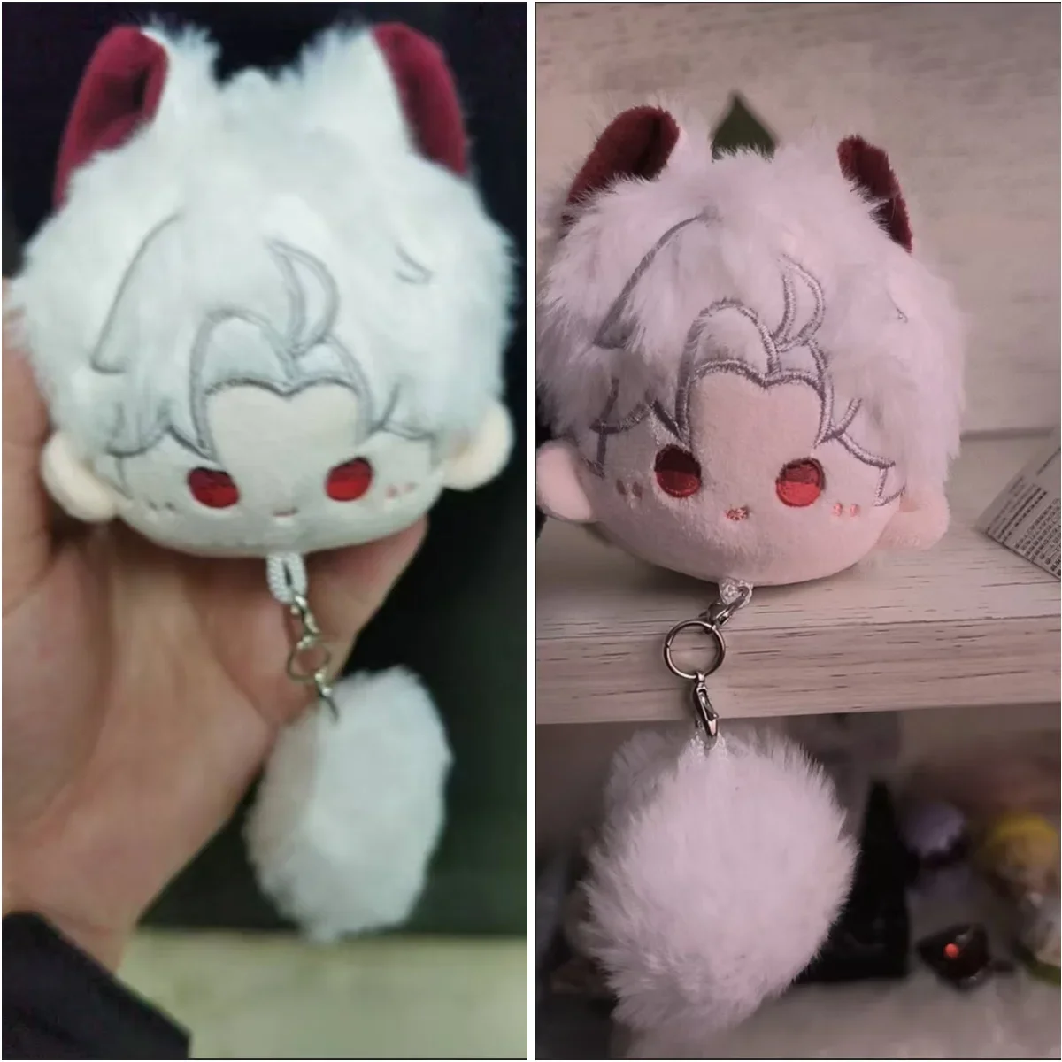 الحب والفضاء العميق Kawaii Xavier Zayne Rafayel ralayo Sylus Caleb ألعاب من نسيج مخملي الكرتون محشوة سلاسل المفاتيح قلادة