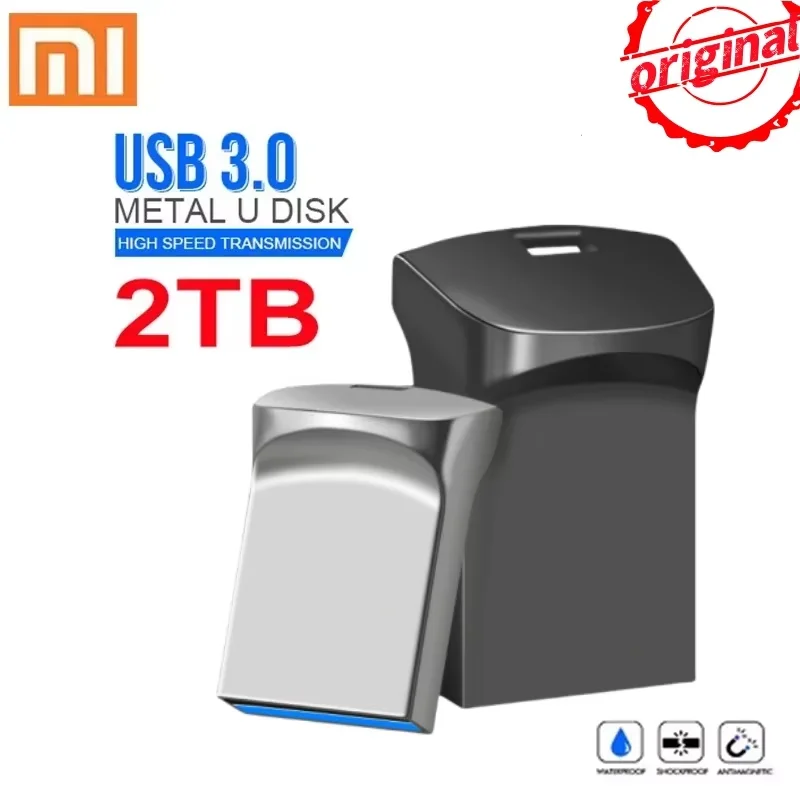 Xiaomi Mini 2tb 3.0 Super Metal Usb Flash Drive 1tb Pen Drive Memory Stick ad alta velocità 512gb U Disk Pendrive 3.0 Memoria Usb nuovo