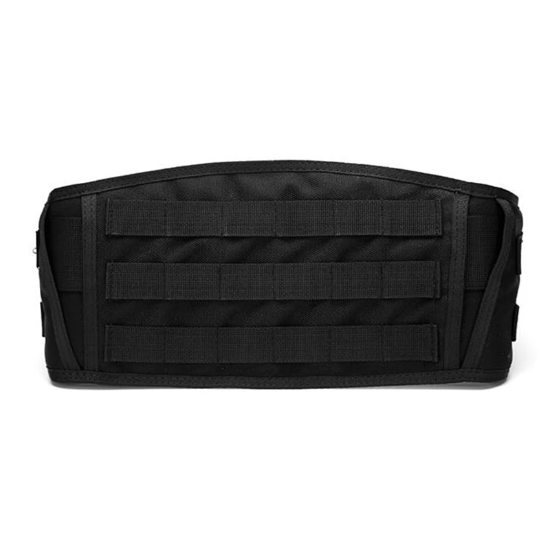 Tactical Waist Belt Molle Padded Patrol Belt EDC Gun Belt Heavy Duty Platform Battle Belt Utility Hunting Accessory