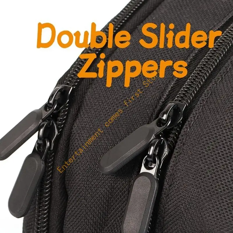 Western Horse Saddles Bag in Polyester, with Main Compartment, Two Front Pockets, Zipper Closures, Tool-Free Buckles Straps and