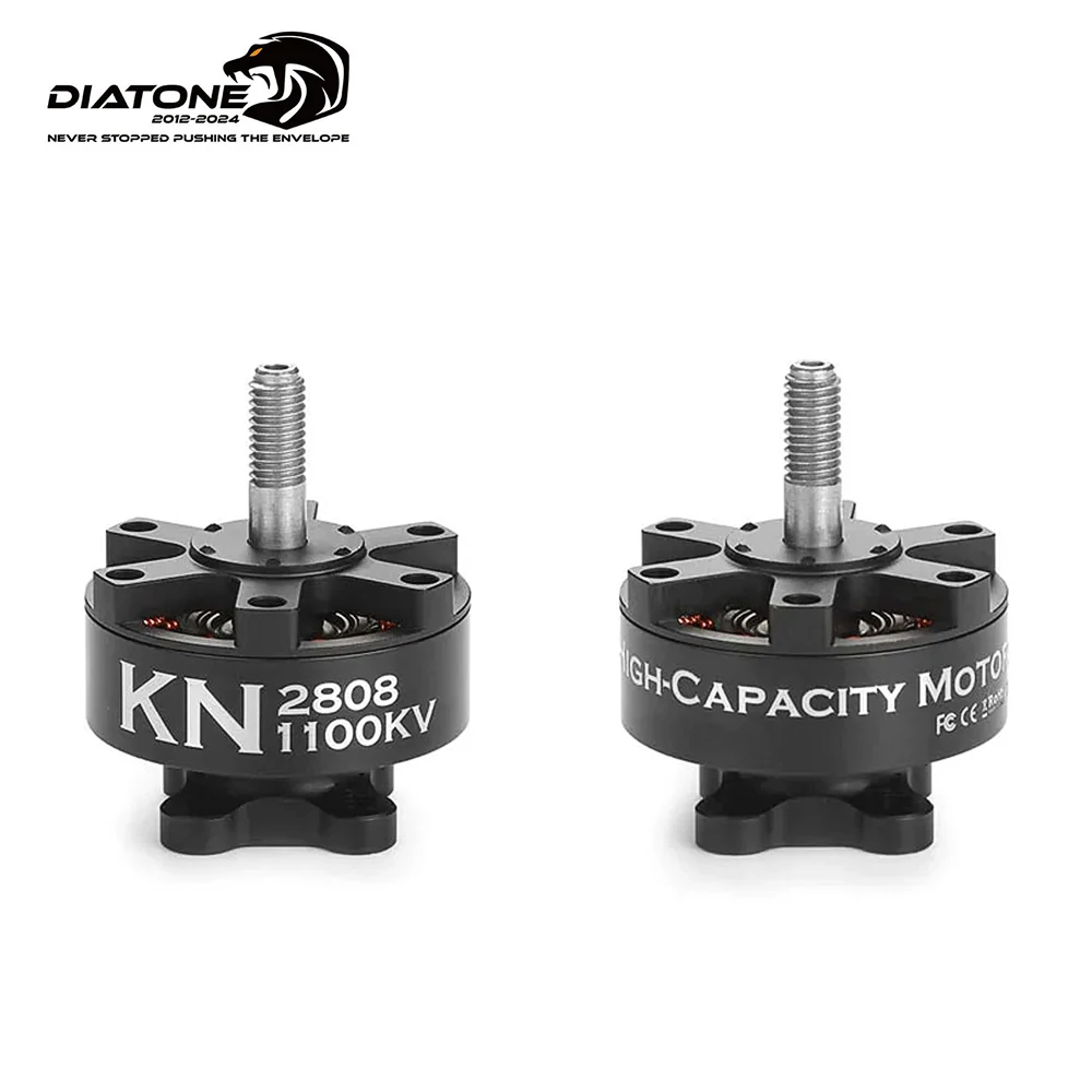 DIATONE MAMBA KN 2808 1100KV Brushless Motor W/ 6mm titanium alloy shaft Compatible 7inch Propeller 4-6S for FPV Racing Drone